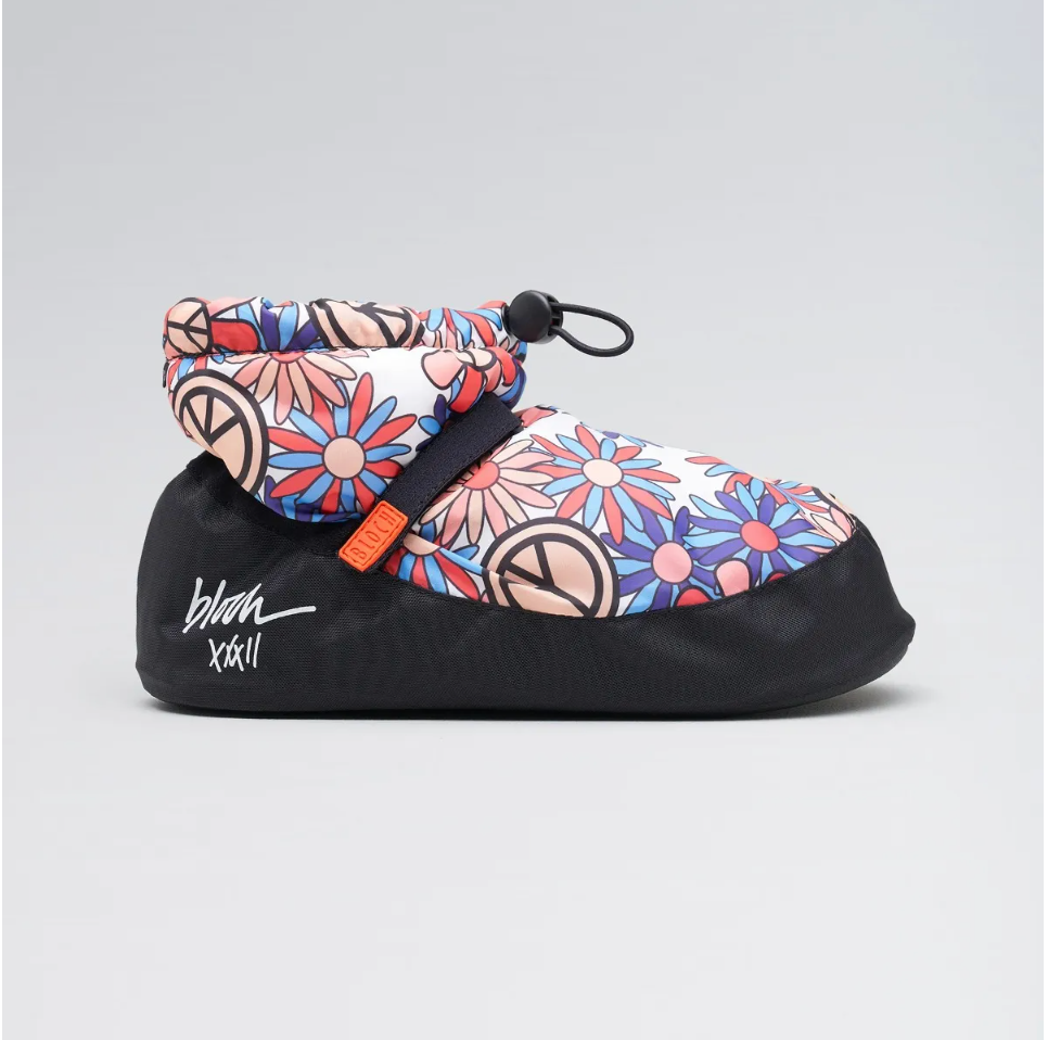 Bloch patterned 2025 warm up booties